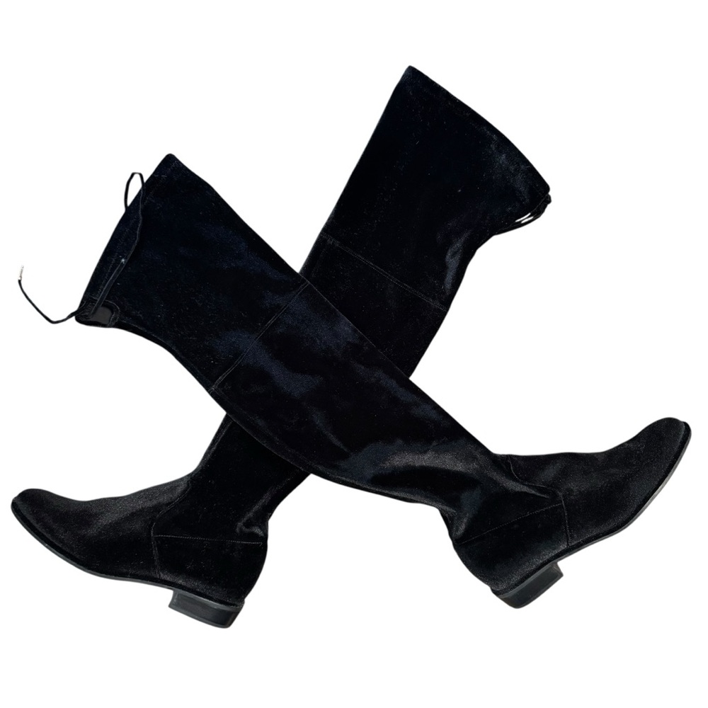 Marc Fisher Over the Knee Thigh High Velvet Boots Size 8